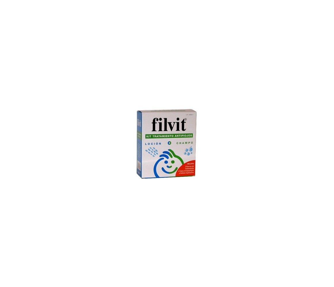FILVIT Kit Tratamiento Antipiojos