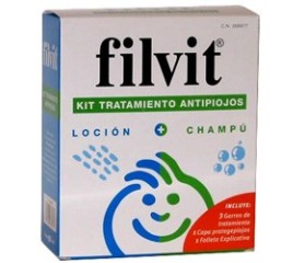 FILVIT Kit Tratamiento Antipiojos