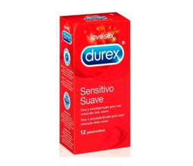 Durex Sensitivo Suave 12 preservativos