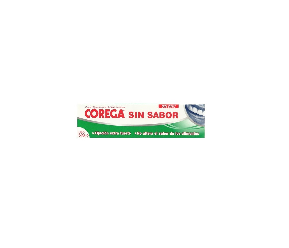 Corega Crema Fijadora Sin Sabor 40 gr