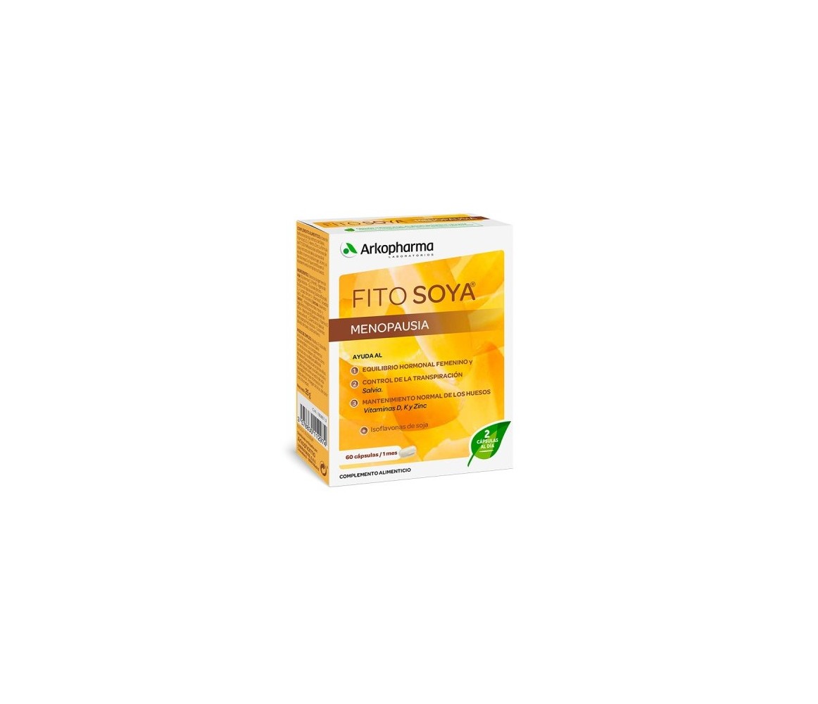 Arkopharma Fitosoya Menopausia 60 cápsulas