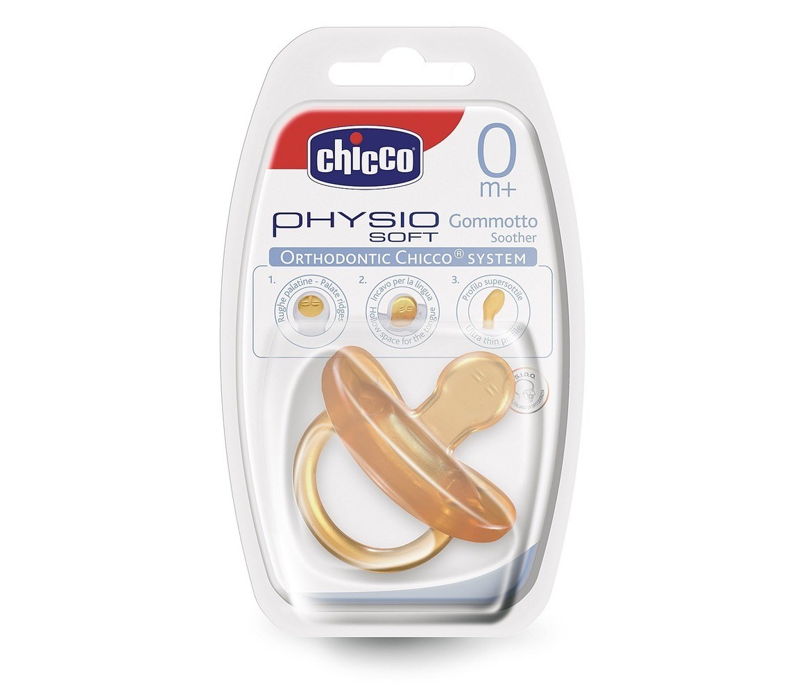 CHICCO  CHUPETE TODOGOMA SOFT RELAX SOFLY 0-6 M+