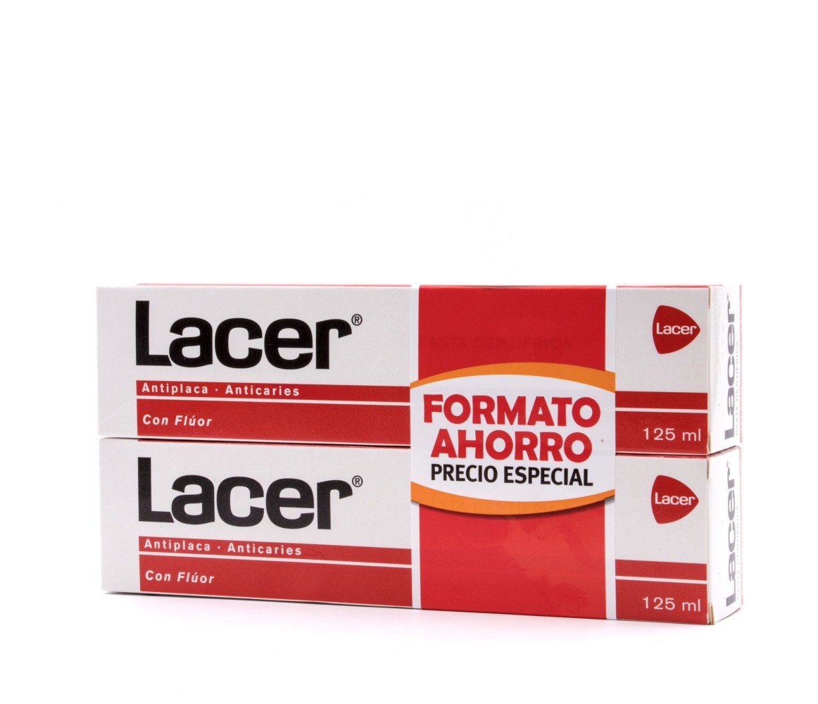 Lacer Pasta Dental Antiplaca Anticaries con Flúo