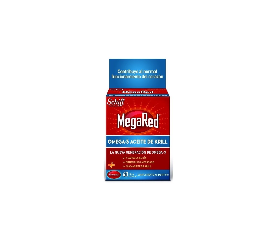 Schiff MegaRed Omega 3 Aceite de Krill 500 mg 40