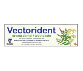 Vectorident Crema Dental Con Flúor y Plantas 75