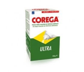 Corega Ultra Polvo Fijación de Prótesis Dentales