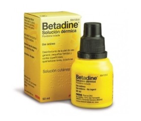 Betadine Solución Dérmica 50 ml