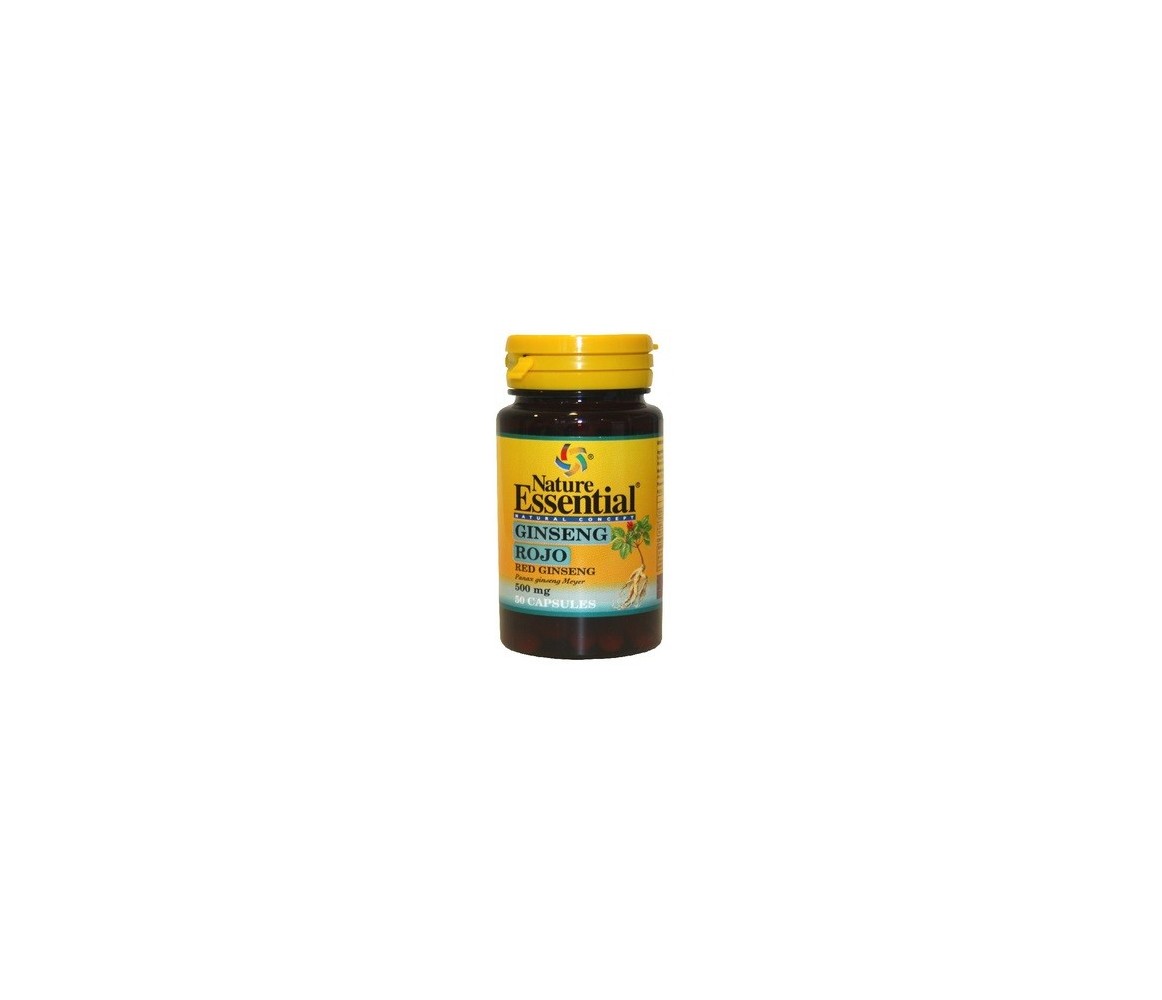 Nature Essential Ginseng Rojo 500 mg 50 cápsulas