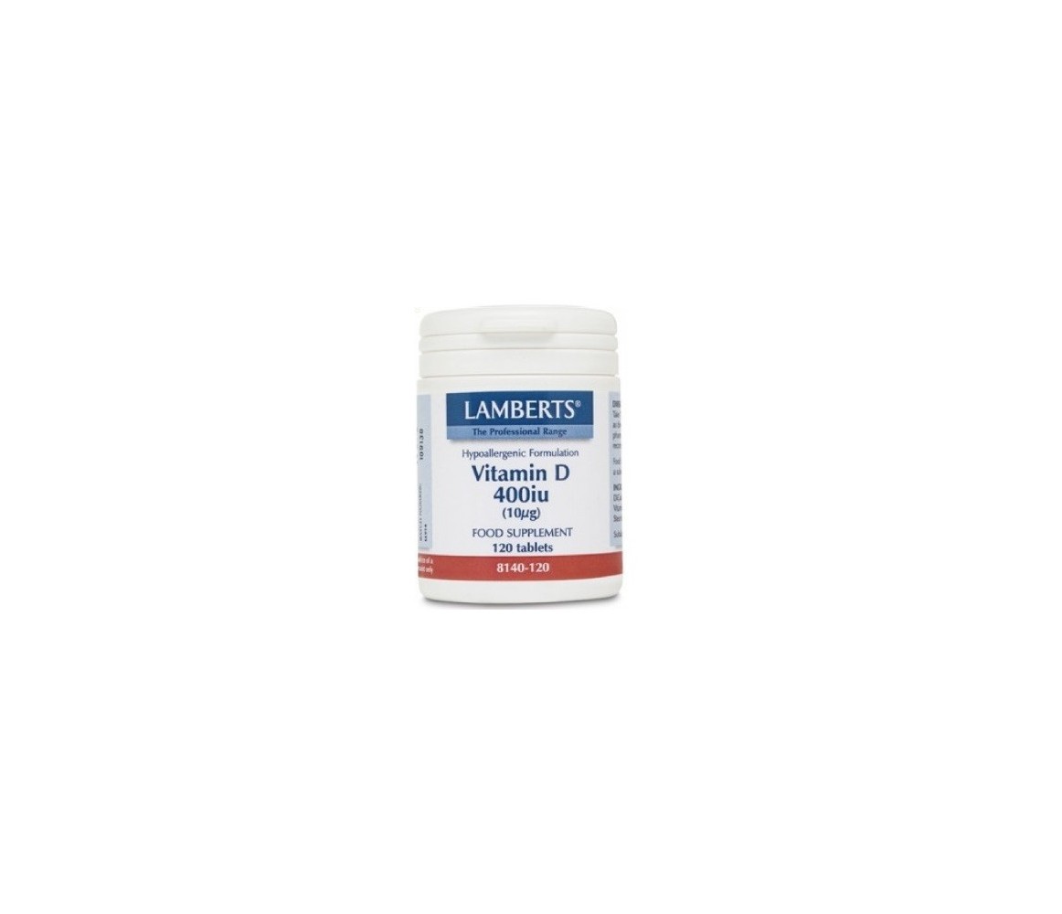 Lamberts Vitamina D3 400 UI 120 comprimidos