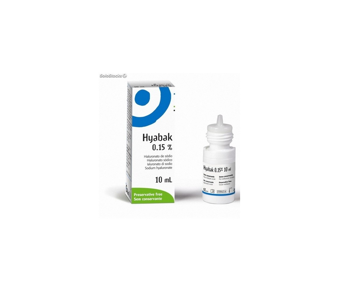 Hyabak 0.15% Solución 10 ml