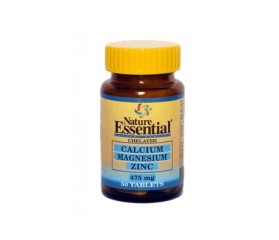 Nature Essential Calcio Magnesio Zinc 475 mg 50