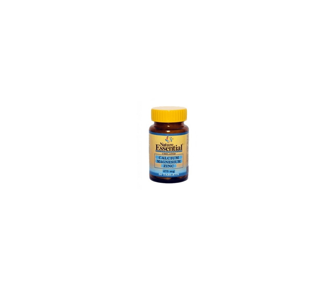 Nature Essential Calcio Magnesio Zinc 475 mg 50