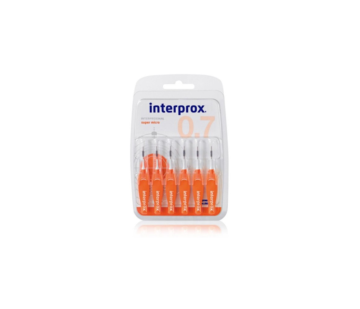 Interprox Interproximal Super Micro 0.7 mm 6 cep