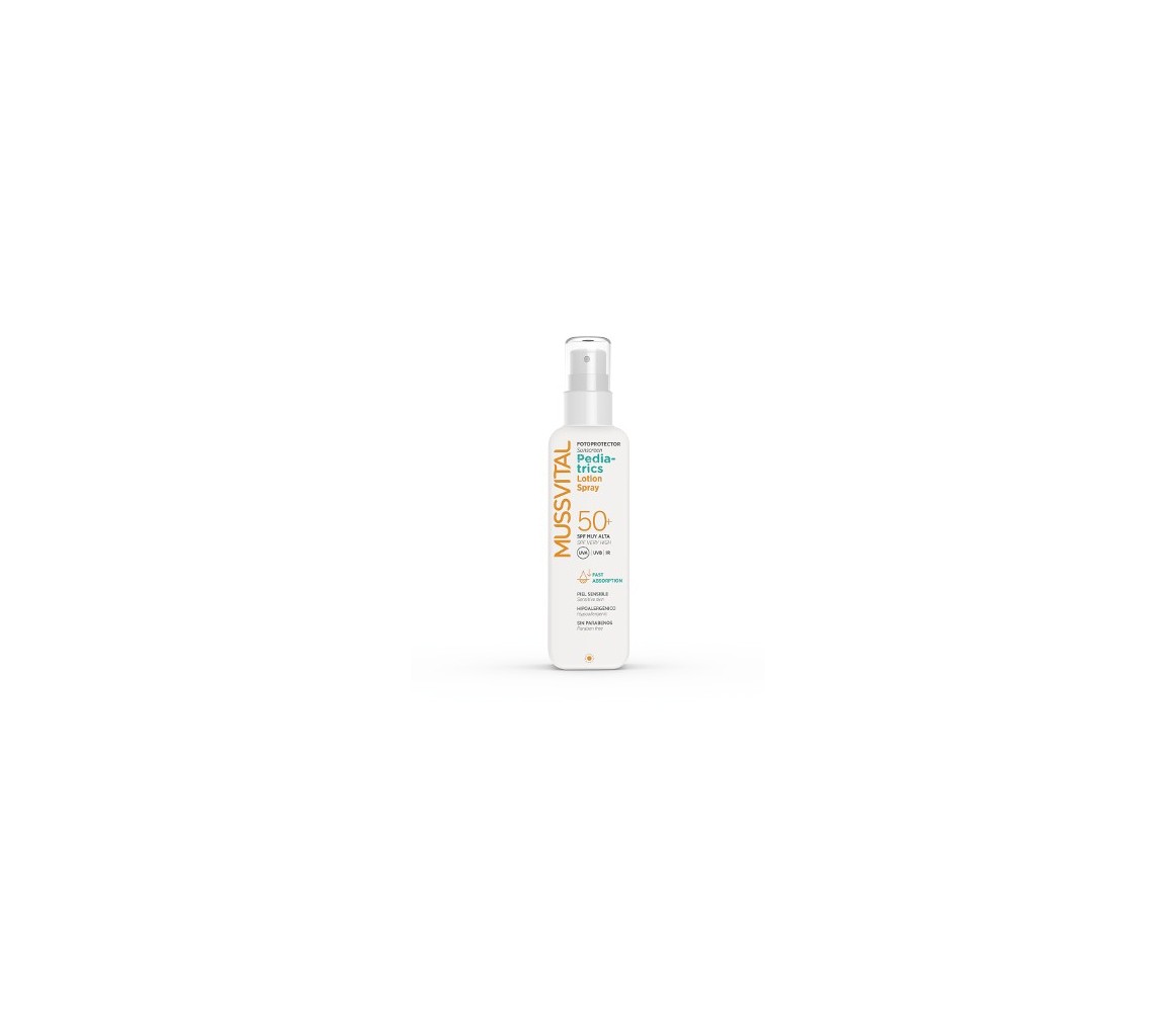 Mussvital Leche Pediatrics SPF50 Spray 200 ml