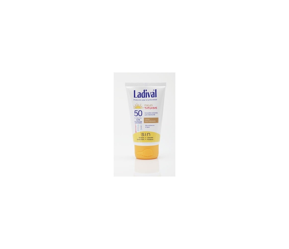 Ladival Pieles Tatuadas SPF-50. 75 ml