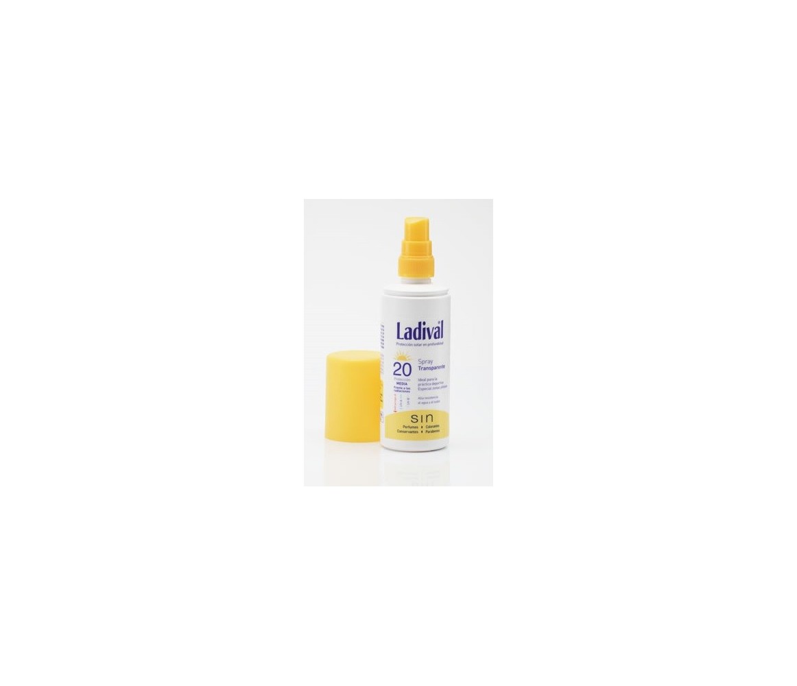 Ladival Spray Transparente SPF-20, 150 ml