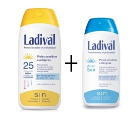 Ladival Pieles Sensibles SPF-25 Gel Crema 200 ml