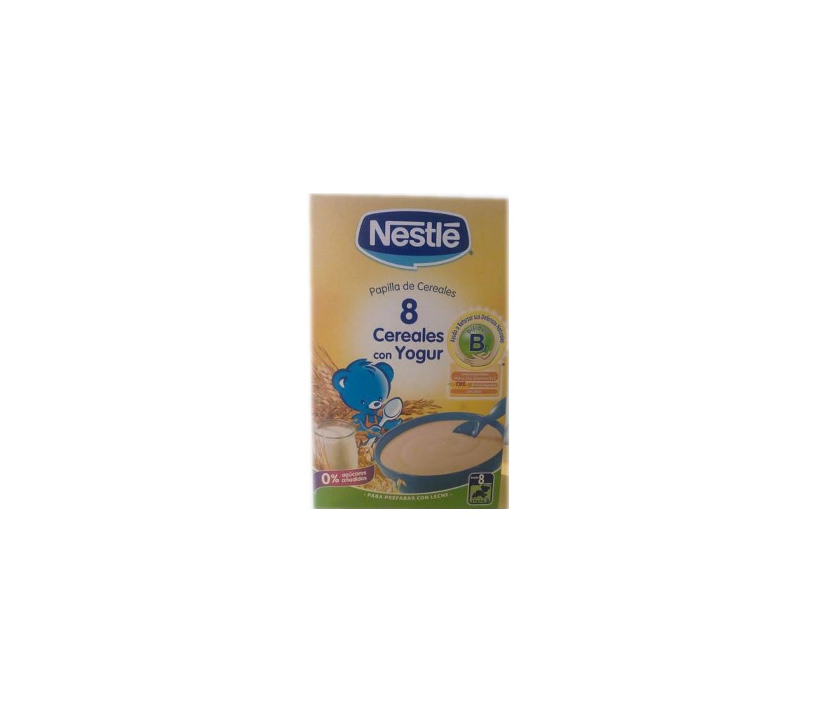 Papilla 8 Cereales con Yogurt Nestle