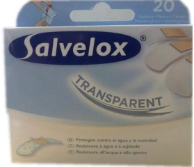 Tiritas Salvelox transparente