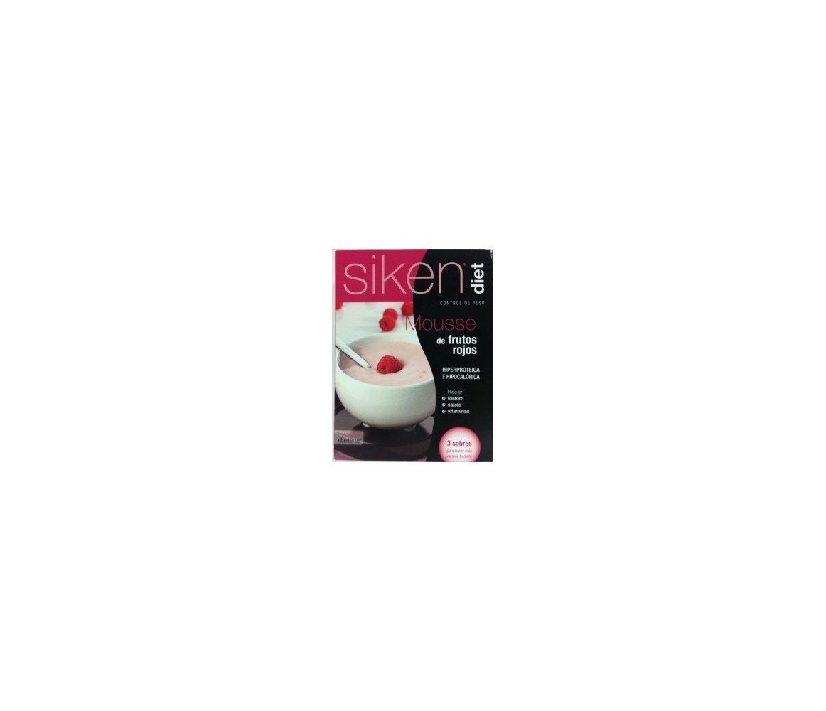 Siken Diet Mousse de Frutos Rojos