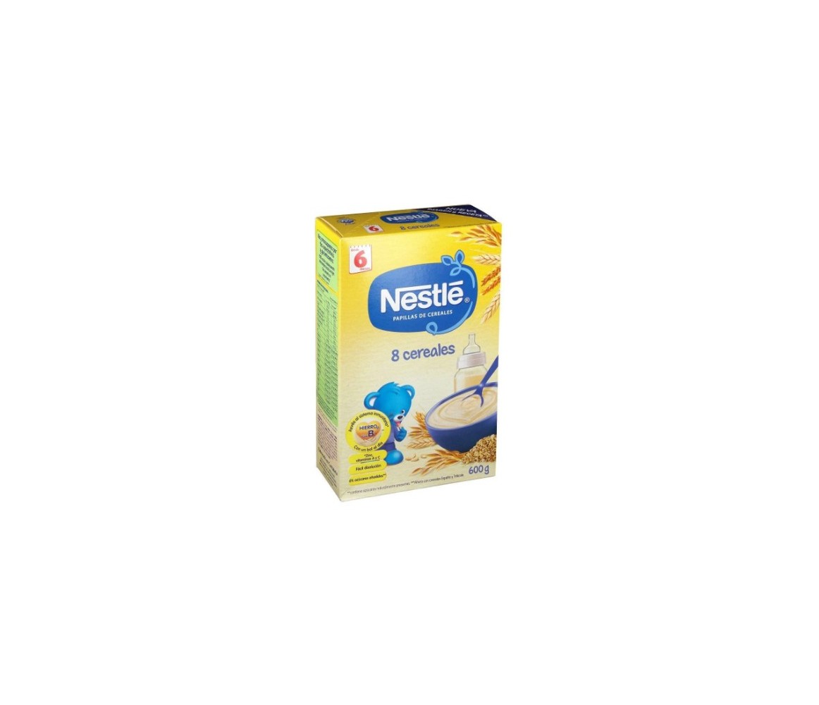 Nestlé Papilla 8 Cereales 600 g