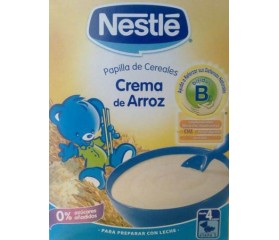 Papilla Crema de Arroz Nestle