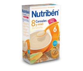 Papilla 8 Cereales Miel  Frutos secos