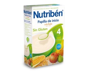 Nutriben Papilla de Inicio a la Fruta Sin Gluten