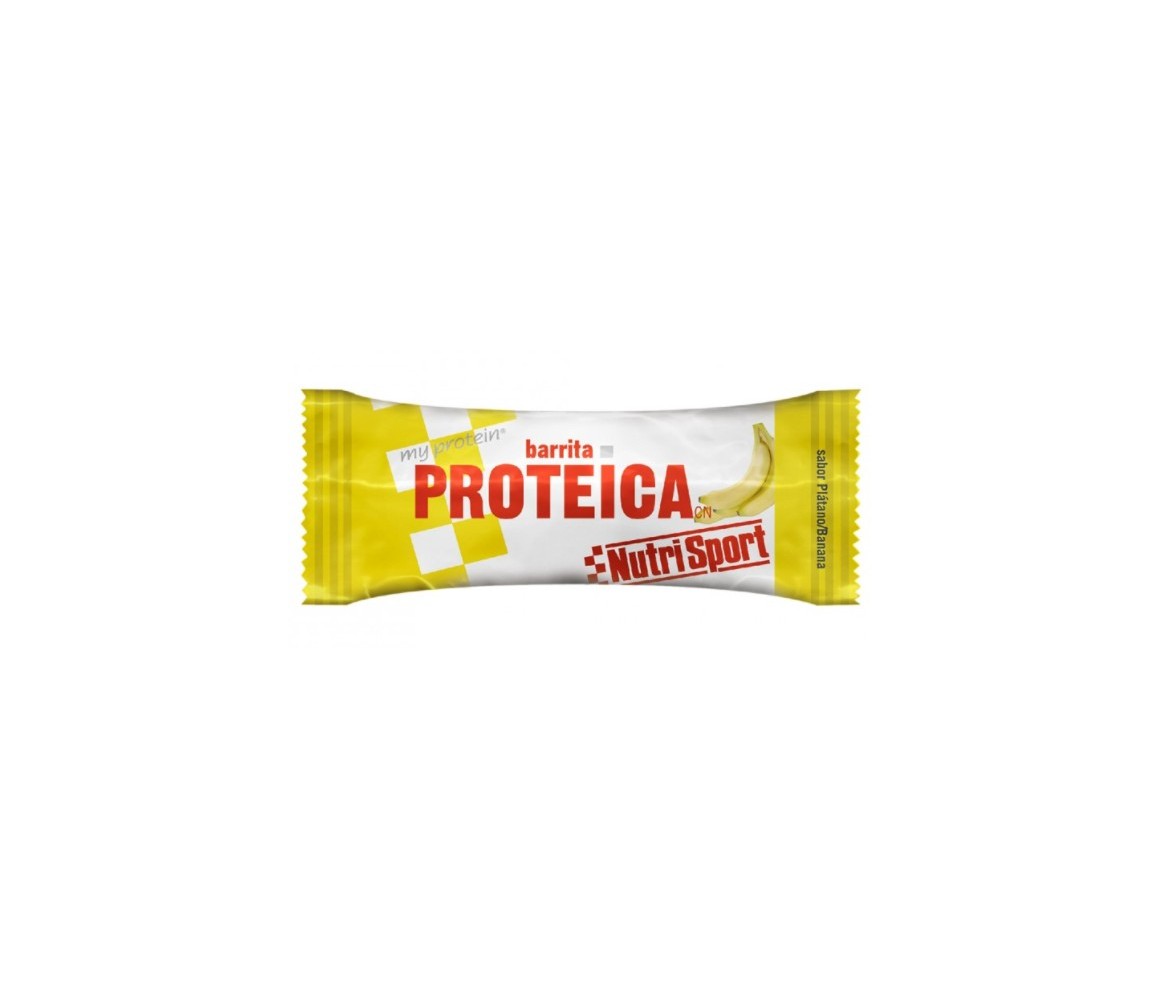 NutriSport Barrita Proteica Sabor Plátano