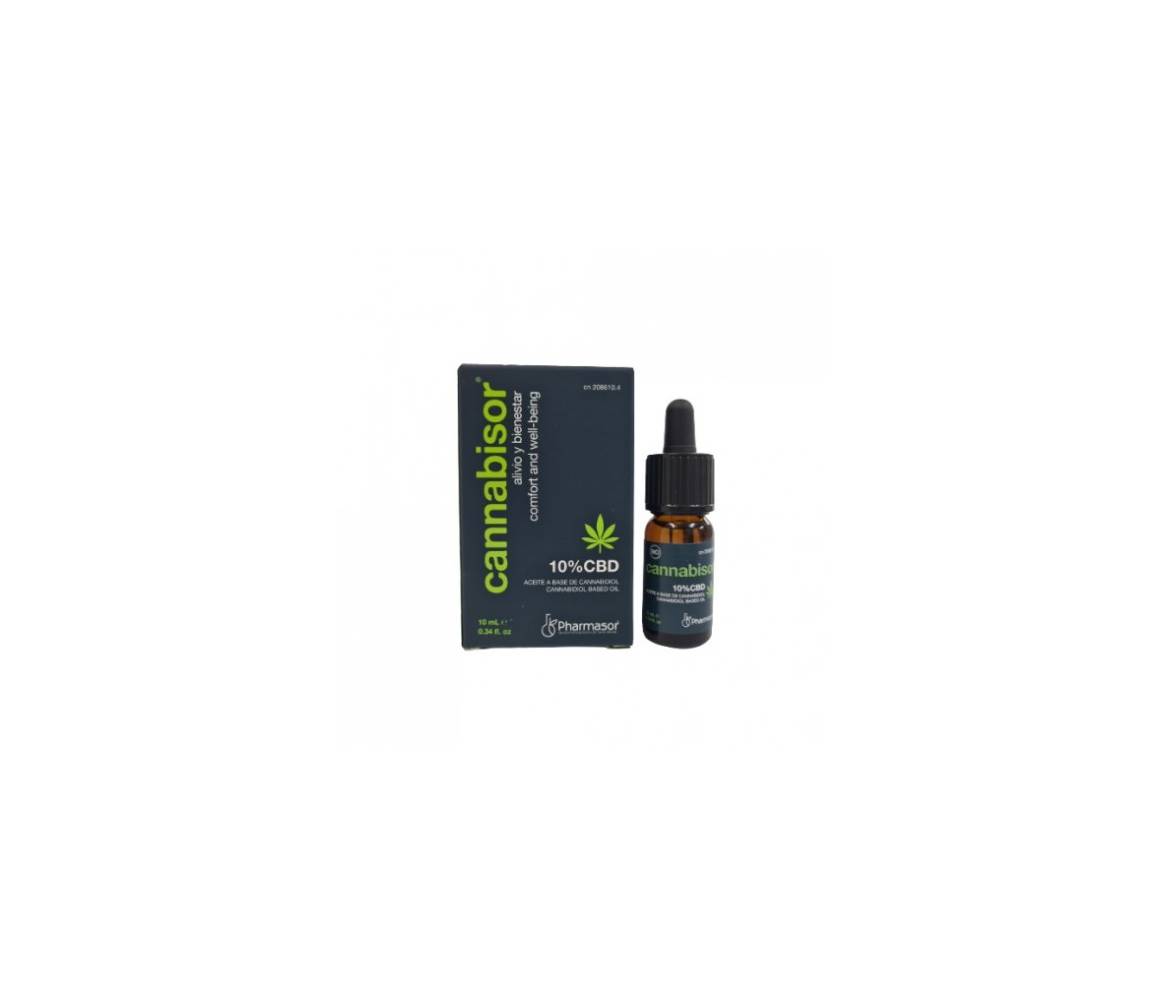 CANNABISOR ACEITE 10% CBD 1 ENVASE 10 ML