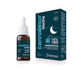 PHARMASOR CANNABISOR NOCHE 15% CBD + MELATONINA