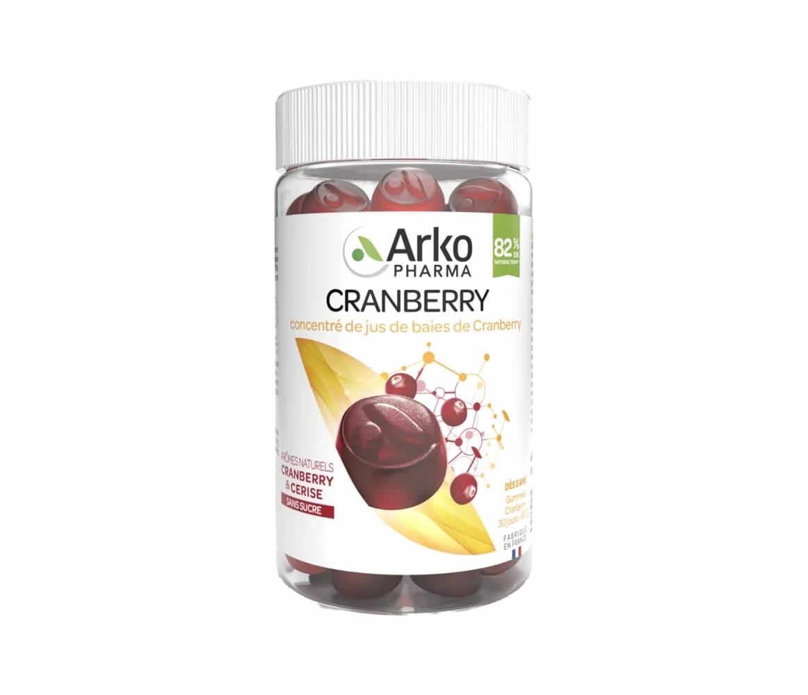 ARKOPHARMA GUMMIES ARANDANO ROJO 60 CARAMELOS