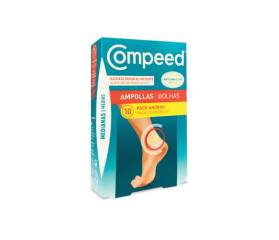 COMPEED AMPOLLAS PACK MEDIANA 10 UNIDS