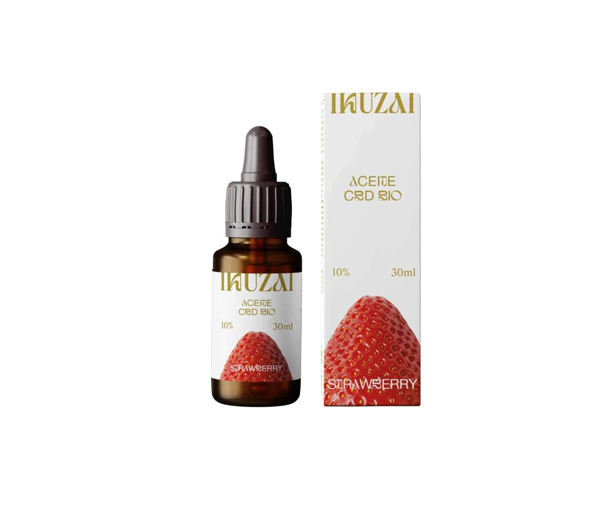 IKUZAI ACEITE CBD BIO 10% FRESA 30ML