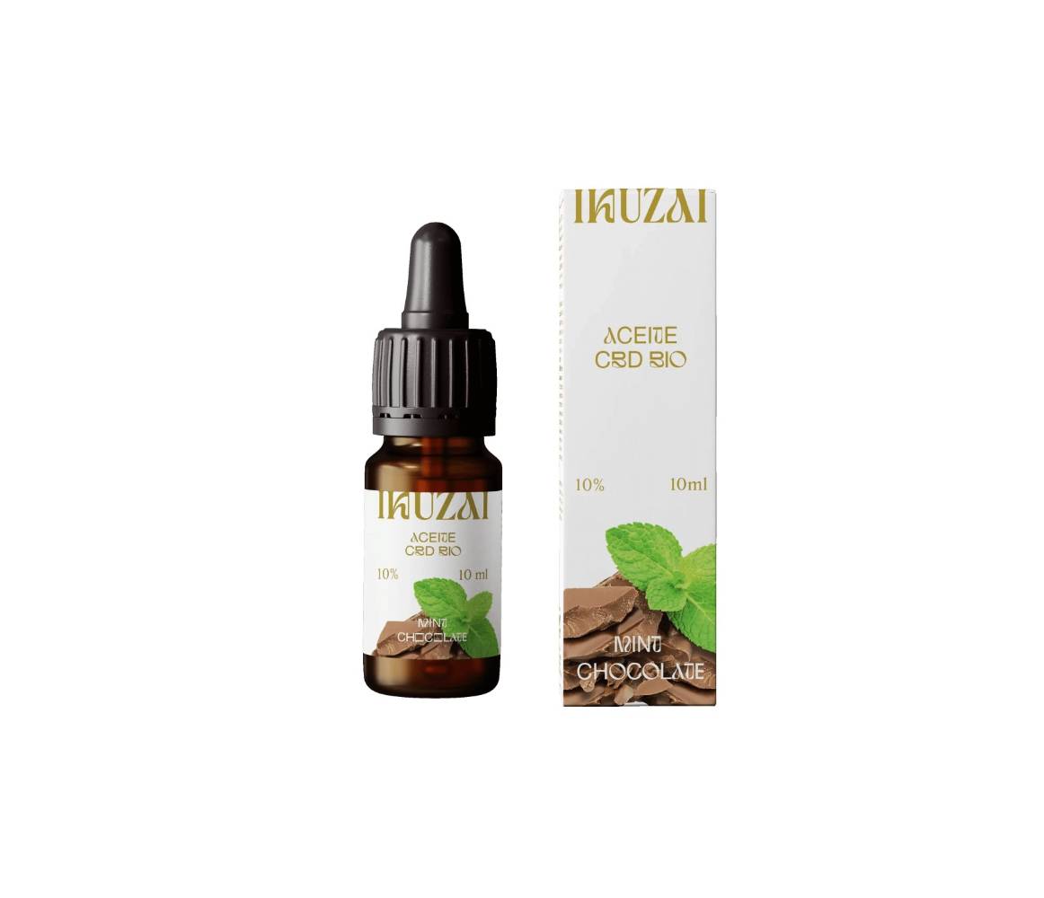 IKUZAI ACEITE CBD BIO 10% MENTA-CHOCOLATE 10ML