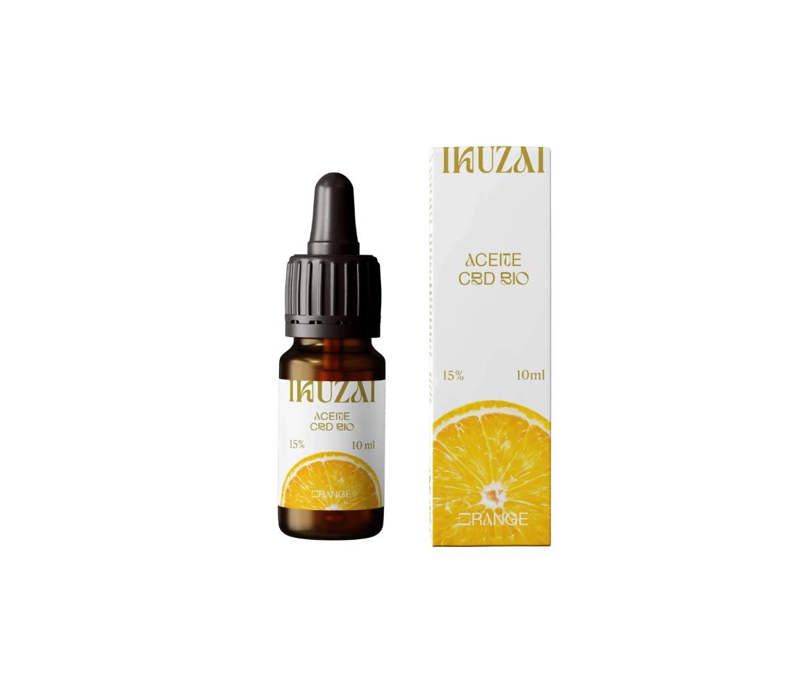 IKUZAI ACEITE CBD BIO 15% NARANJA 10ML