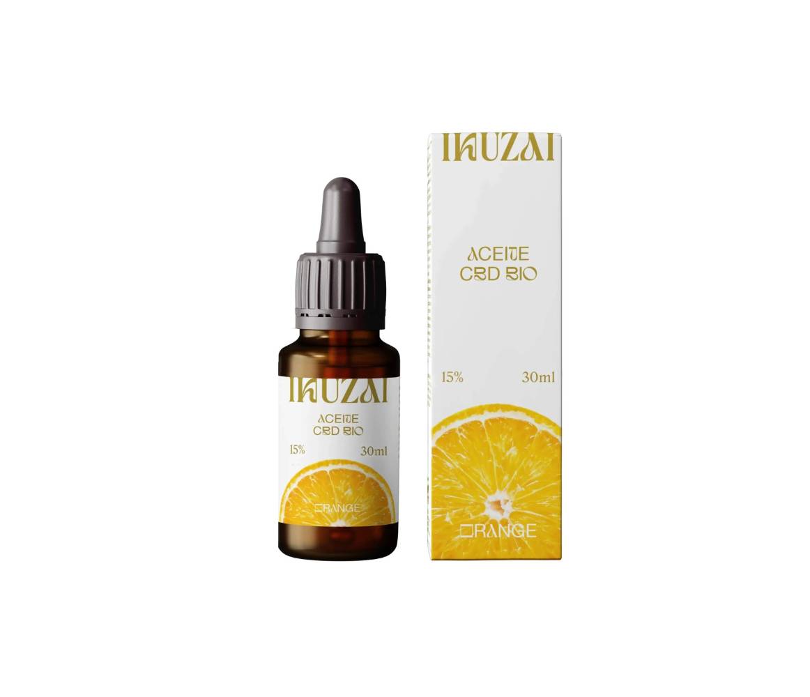 IKUZAI ACEITE CBD BIO 15% NARANJA 30ML