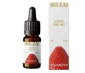 IKUZAI ACEITE CBD BIO 5% FRESA 10ML