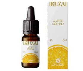 IKUZAI ACEITE CBD BIO 5% NARANJA 10ML