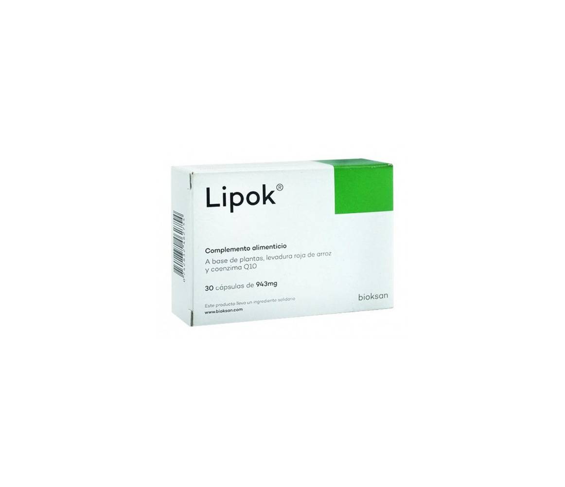 Bioksan Lipok 30 cápsulas de 943 mg