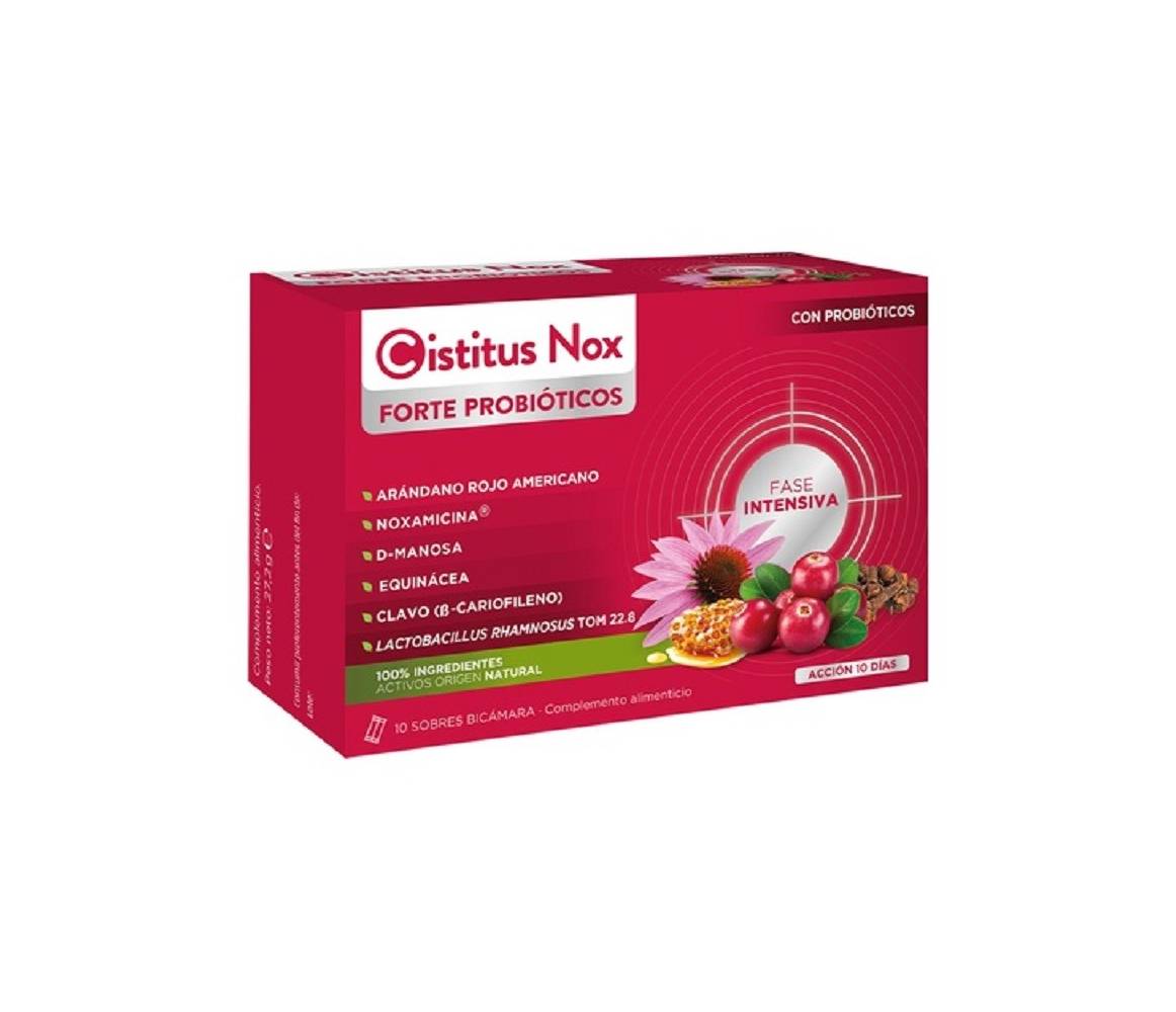 CISTITUS NOX FORTE PROBIOTICOS 10 SOBRE BICAMARA