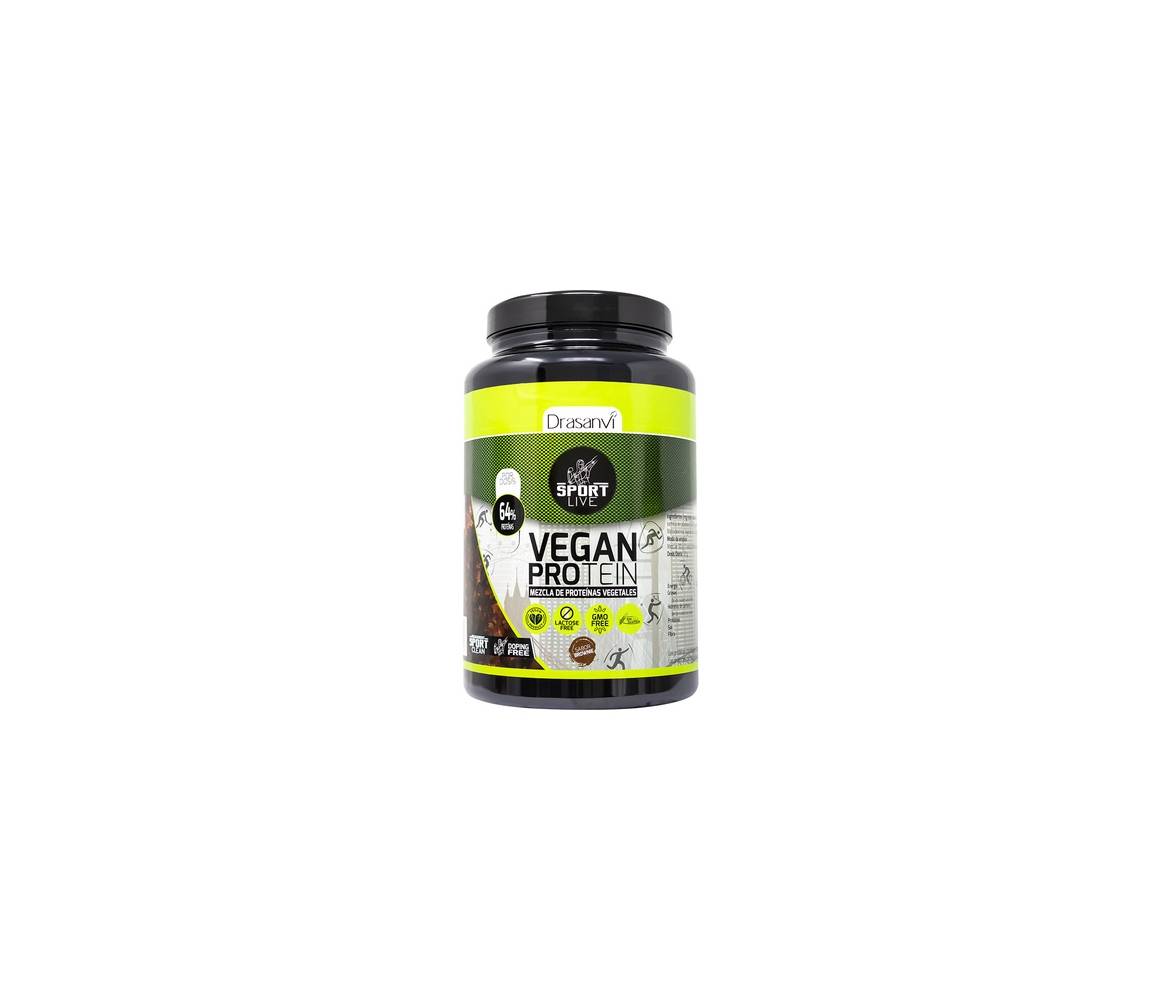 DRASANVI SPORT LIVE VEGAN PROTEIN BROWNIE 600GR