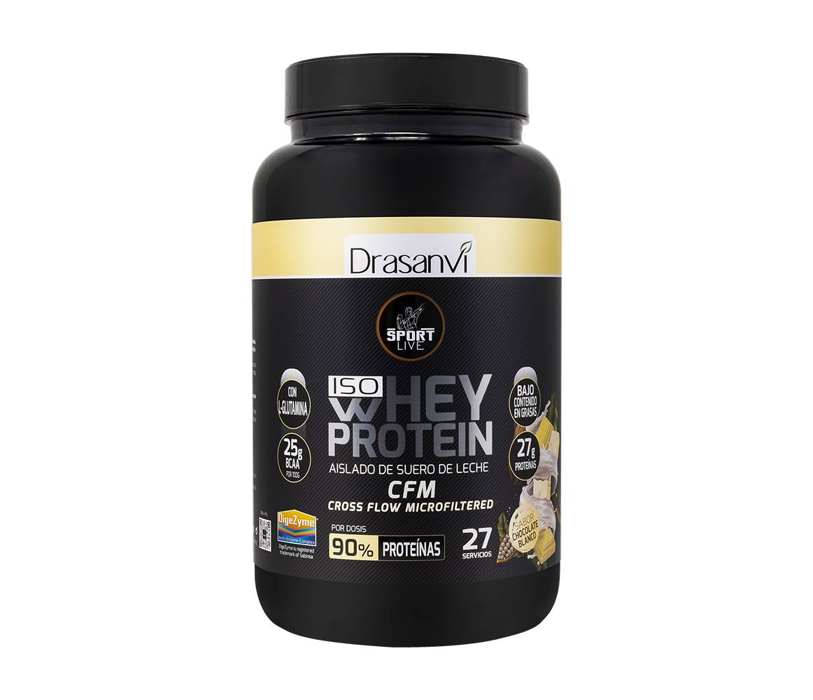 DRASANVI SPORT LIVE WHEY PROT CHOCO BLANCO 800GR