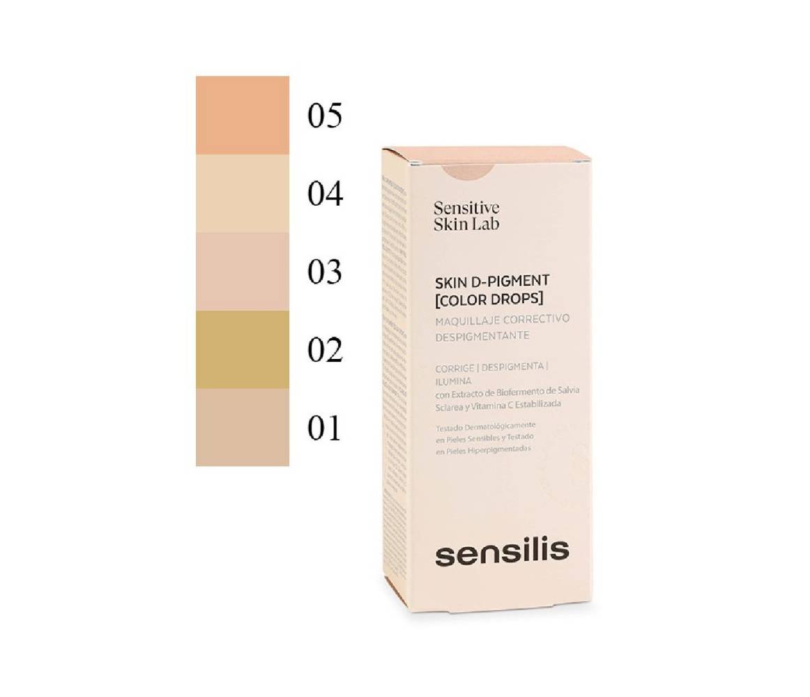 SENSILIS SKIN D-PIGMENT COLOR DROPS 02-SAND 30ML