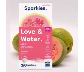 SPARKIES LOVE WATER 36 MICROPERLAS SABOR GUAYABA