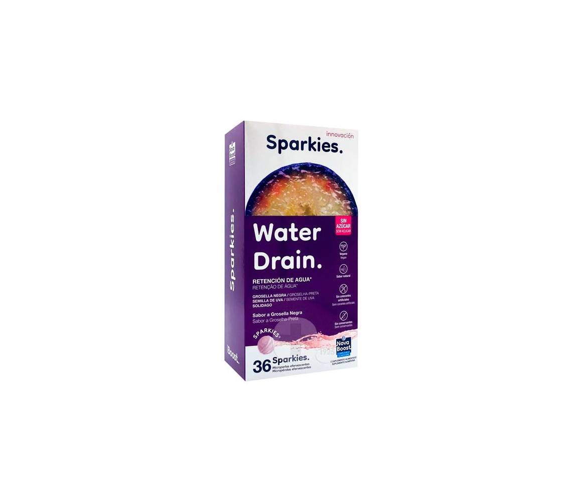 SPARKIES WATER DRAIN 36 MICROPERLAS SABOR GROSEL