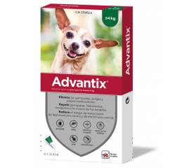 ADVANTIX SOLUCION SPOT-ON PARA PERROS -4KG