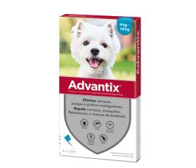 ADVANTIX SOLUCION SPOT-ON PARA PERROS 4-10KG