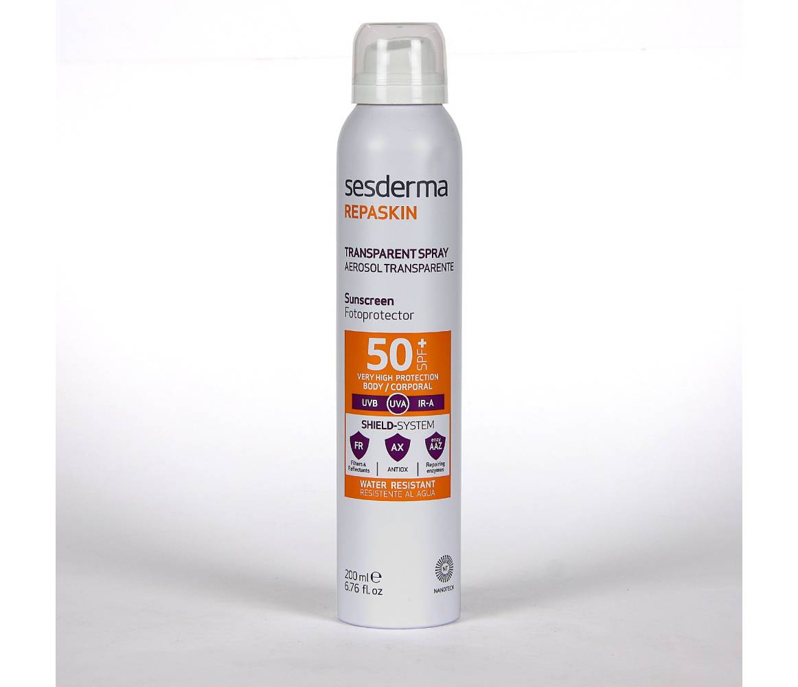 SESDERMA REPASKIN SPRAY TRANSPARENTE SPF50 200ML