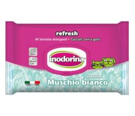 INODORINA REFRESH TOALLITAS MUSGO BLANCO 40UN